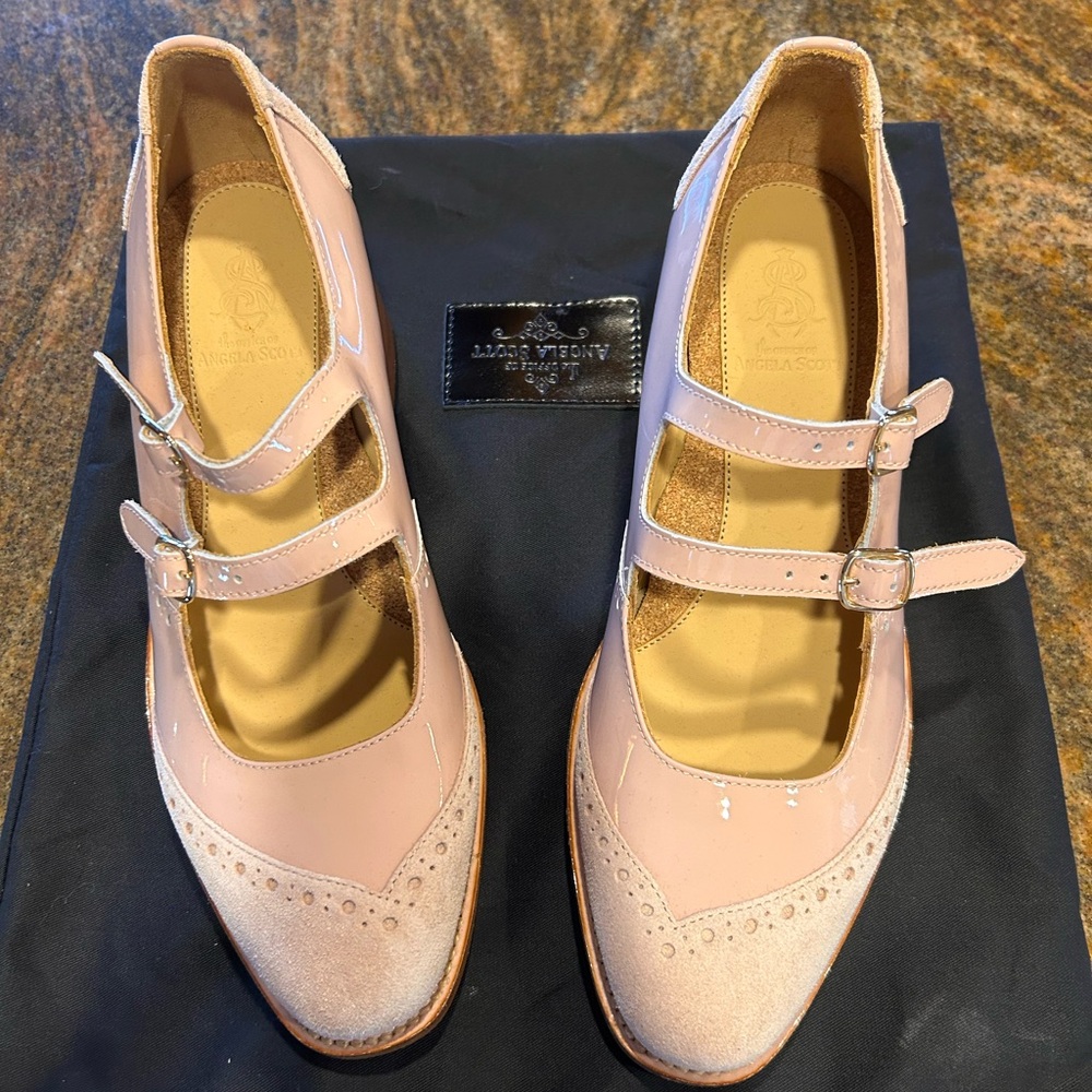Chic Double Strap Mary Janes